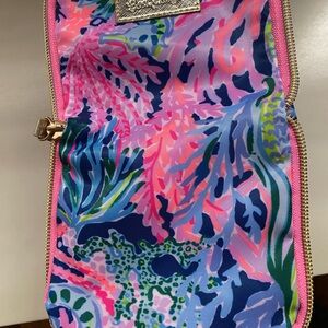 Lilly Pulitzer Vibrant Floral Cosmetic Case